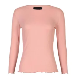 Liberte Natalia Ls Round Neck Blouse 9914< Bluser & Skjorter