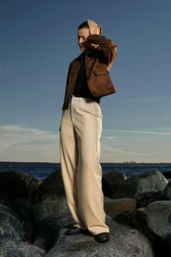 Nathalie Soft Pants 165366*Neo Noir Sale