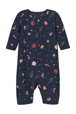 Name It Nbnvismas Ls Nightsuit<Børn Nattøj & Undertøj