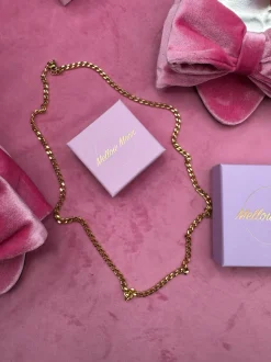 Necklace Figaro Mesh collierfigaro4mm*Mellow Moon New