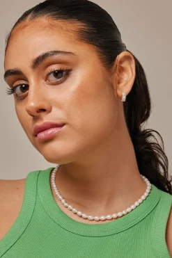 Enamel Copenhagen Necklace, Pearlie< Halskæder