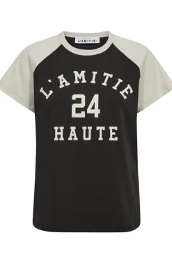 Neckline College Tee HL10109*Haute L'Amitié Outlet