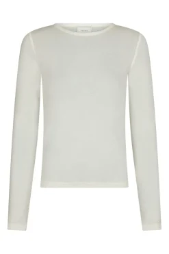 Nella Fine Rib Blouse 167271*Neo Noir Clearance