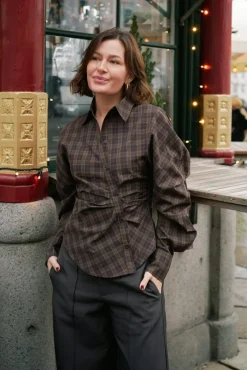 Neoella Check Shirt 167459*Neo Noir New