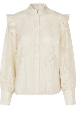 Second Female Nete Frill Shirt 59393< Bluser & Skjorter|Ammevenligt Tøj