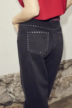 Co´Couture New Vikacc Stud Jeans 31346< Bukser, Jeans & Leggings