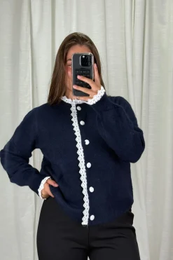 A-bee Nicolina Knit sweater< Strik|Bluser & Skjorter