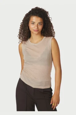 Nimbi Fine Rib Top 167270*Neo Noir Clearance