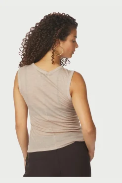 Nimbi Fine Rib Top 167270*Neo Noir Clearance