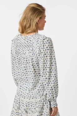 Nipoa Dot Flower Blouse 165284*Neo Noir Sale