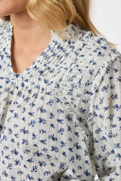 Nipoa Dot Flower Blouse 165284*Neo Noir Sale