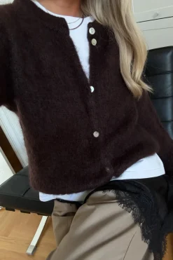 Noella N-Kae Mohair Cardigan 15250003< Cardigans|Ammevenligt Tøj