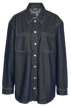 Nmalva L/S Denim Shacket Az386Db*Noisy May Clearance