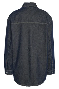 Nmalva L/S Denim Shacket Az386Db*Noisy May Clearance