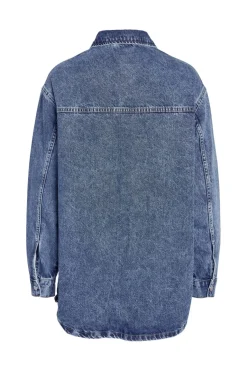 Nmalva L/S Denim Shacket Az351Mb*Noisy May Sale