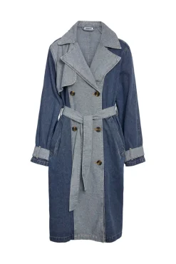 Nmarizona Denim Trenchcoat Dd*Noisy May New