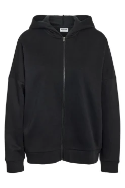 Noisy May Nmarya L/S Oversized Zip Hoodie< Sweatsæt & Comfy Wear|Bluser & Skjorter