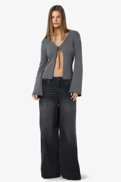 Nmaylin L/S Tie Knit Cardigan Dd*Noisy May Outlet