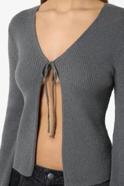 Nmaylin L/S Tie Knit Cardigan Dd*Noisy May Outlet