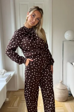 Nmbambi L/S Satin Highneck Top*Noisy May Sale