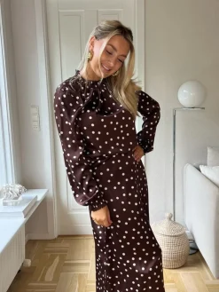 Nmbambi L/S Satin Highneck Top*Noisy May Sale