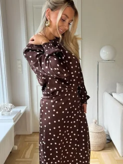 Nmbambi L/S Satin Highneck Top*Noisy May Sale