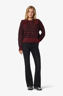 Noisy May Nmbrooke L/S Frill Collar Knit< Cardigans