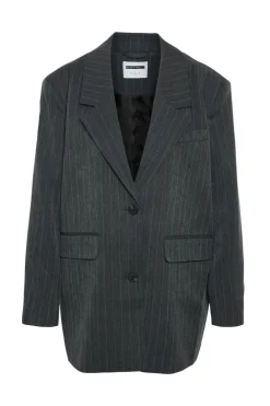 Nmcelia L/S Oversize Pinstripe Blazer Fw*Noisy May