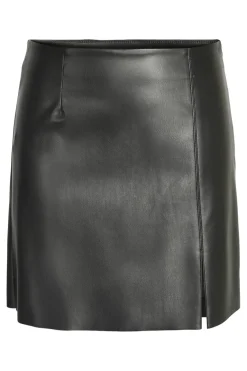 Nmclara Penny Pu Slit Skirt*Noisy May