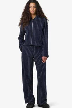 Noisy May Nmella L/S Pinstripe Jacket Fwd< Sæt 🛍️|Overtøj & Jakker