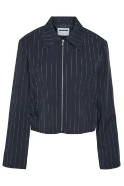 Noisy May Nmella L/S Pinstripe Jacket Fwd< Sæt 🛍️|Overtøj & Jakker