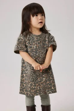 Name It Nmfleo Twill Dress 4002-Td T<Børn Kjoler