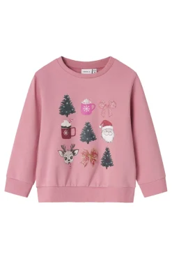 Name It Nmfromia Ls Nreg Sweat Box<Børn Joggingsæt|Bluser & Skjorter