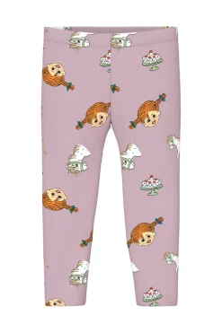 Name It Nmfsoca Pippi Legging Sky<Børn Bukser & Leggings