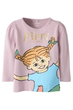 Nmfsolma Pippi Ls Top Sky*Name It Hot