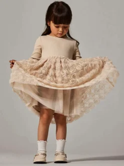 Name It Nmfsykia Tulle Ls Dress<Børn Kjoler