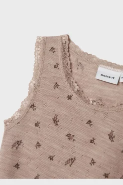 Name It Nmfwang Wool Needle Tank Top<Børn T-Shirts & Toppe