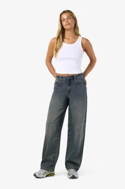 Noisy May Nmhazal Barrel Jeans Vi586Mb< Bukser, Jeans & Leggings