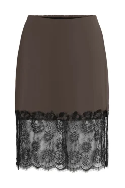 Nminferno Short Satin Lace Skirt*Noisy May Sale