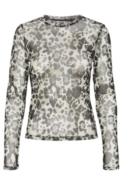 Noisy May Nmjudith L/S Mesh Top Bg Fwd< Bluser & Skjorter