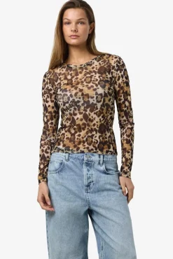 Noisy May Nmjudith L/S Mesh Top Bg Fwd< Bluser & Skjorter
