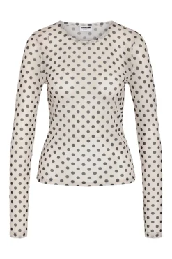 Noisy May Nmjudith L/S Mesh Top Lx< Bluser & Skjorter