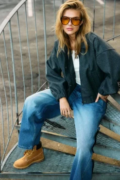 Noisy May Nmjudy L/S Embr Top< T-Shirts & Toppe