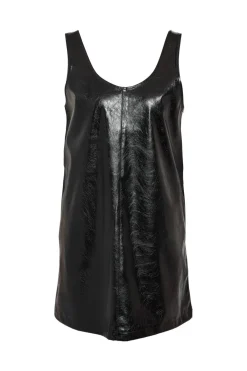 Noisy May Nmkane Pinafore Vinyl Dress< Kjoler