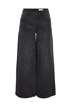Nmkettie Nw Wide Leg Jeans Vi559Bl*Noisy May New
