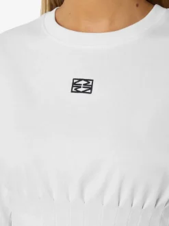 Noisy May Nmkieran 2/4 Fitted Logo T-Shirt Fwd< T-Shirts & Toppe