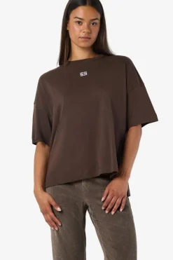 Noisy May Nmkim S/S Slit T-Shrt Fwd< T-Shirts & Toppe