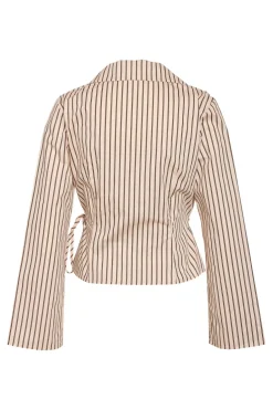 Noisy May Nmmette L/S Wrap Top< Sæt 🛍️|Bluser & Skjorter