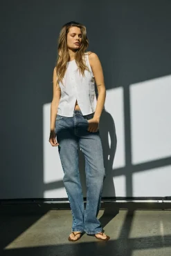 Noisy May Nmmonica Straight Jean Az221Db< Bukser, Jeans & Leggings