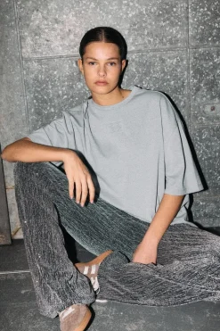 Nmnadine Glitter Embos T-Shirt*Noisy May Outlet